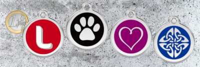 hundemarken von reddingo mehr motive, Größe L