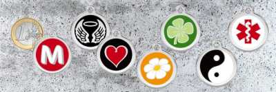 hundemarken von reddingo mehr motive, Größe M