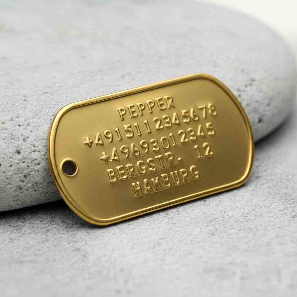 dogtag-einzeln-gold