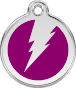 hundemarke reddingo blitz violett.