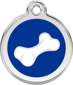 hundemarke reddingo bone dunkelblau