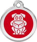 hundemarke reddingo dog rot