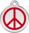 hundemarke reddingo peace rot