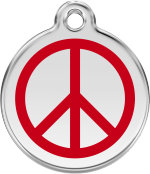 hundemarke reddingo peace rot