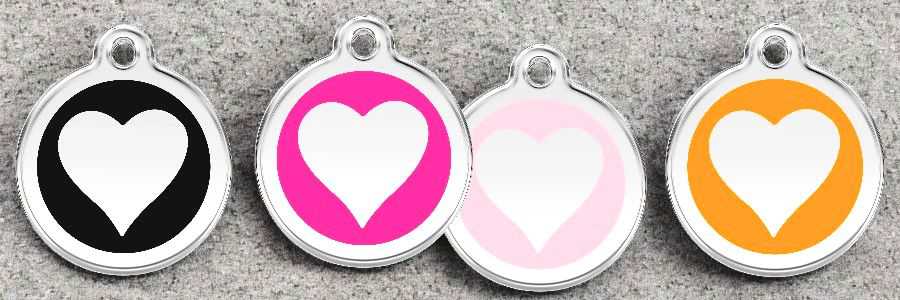 RedDingo mittelgroß - klassisches Herz, 17,00